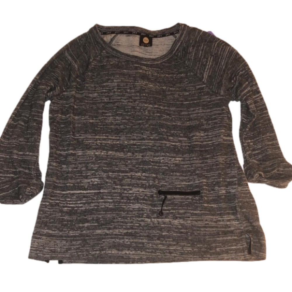Jones New York Gray top